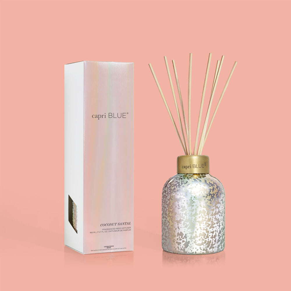 Coconut Santal Mercury Iridescent Reed Diffuser