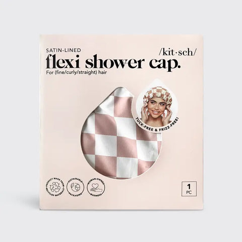 Satin Line Flexi Shower Cap